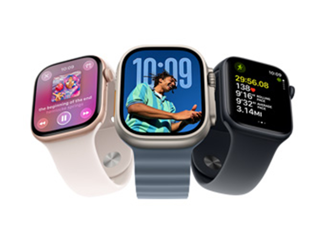 Apple Watch Series 11 (2025) GPS + Cellular 42mm Gray w/ L Black Band (Refurbished)