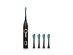 CleanSonic Ultra Electric Whitening Toothbrush With 4 Brush Heads: 2-Pack
