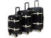 3-Piece Grace Luggage Set (Black)