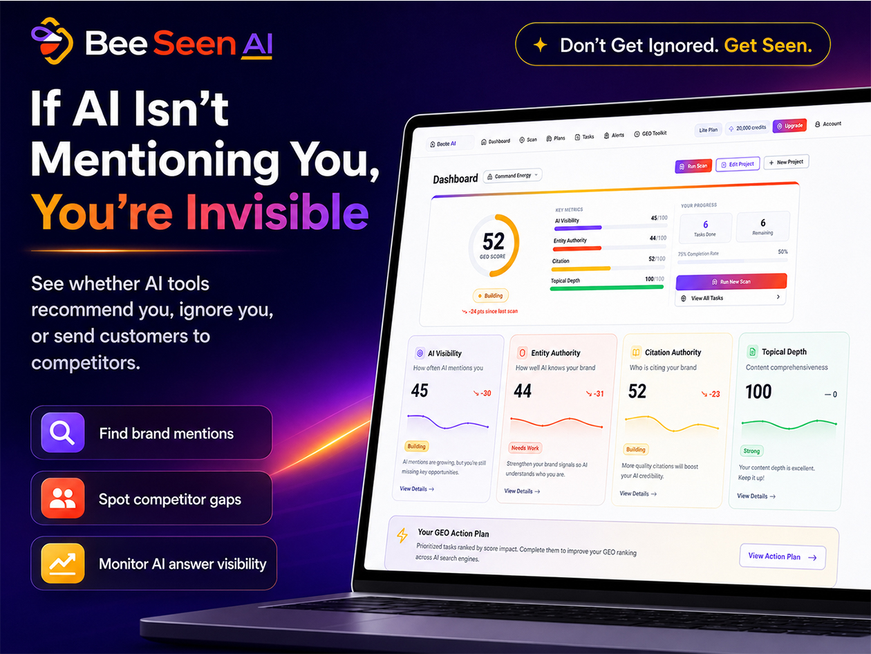 BeeSeen Plan: Lifetime Subscription