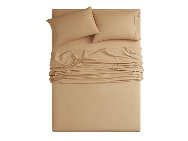 4-Piece Bamboo Comfort Luxury Sheet Set (Gold/Twin)
