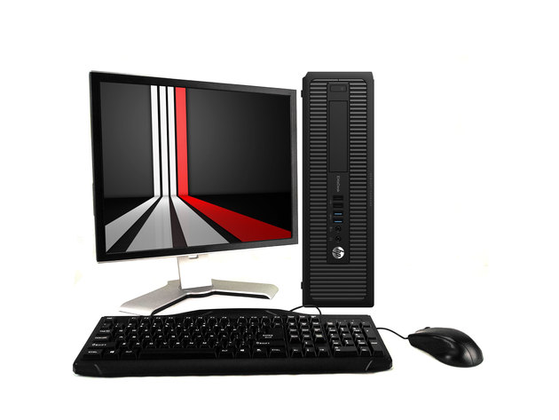 HP EliteDesk 800G1 Desktop Computer PC, 3.20 GHz Intel i5 Quad Core Gen 4, 16GB DDR3 RAM, 500GB Hard Disk Drive (HDD) SATA Hard Drive, Windows 10 Professional 64bit (Renewed)
