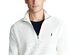 Polo Ralph Lauren Men's Textured Quarter-Zip Sweater White Size Medium