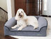 BuddyRest Romeo Orthopedic Dog Bed (Fathom Gray/Super XL)