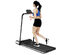 Installation-Free Ultra-Thin Folding Treadmill, Exercise Fitness Machine W/5-Layer - Black/Silver