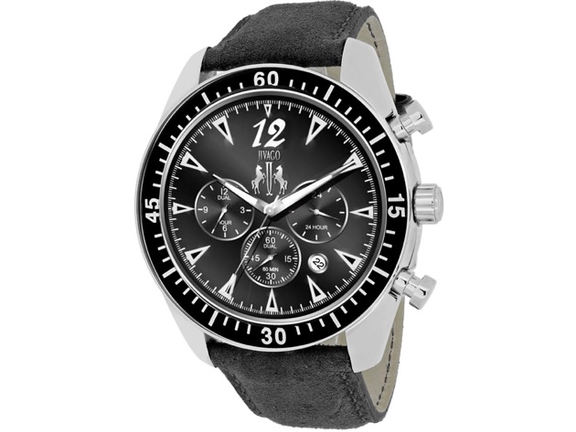 Jivago Men's Timeless Black Dial Watch - JV4511