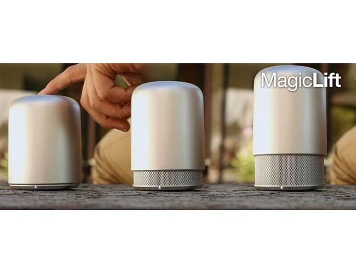 HiddenRadio 2 Bluetooth Speaker (Platinum Silver) | StackSocial