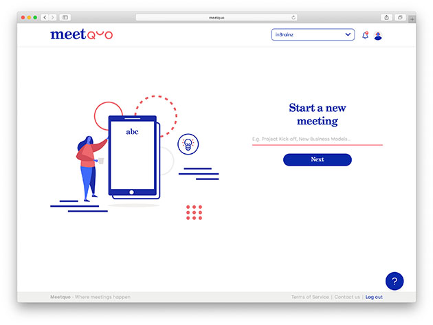 Meetquo Remote Meeting Platform: Lifetime Subscription