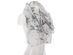 Lola Rose Women's Ladies Woven Scarf Grey Black One Size