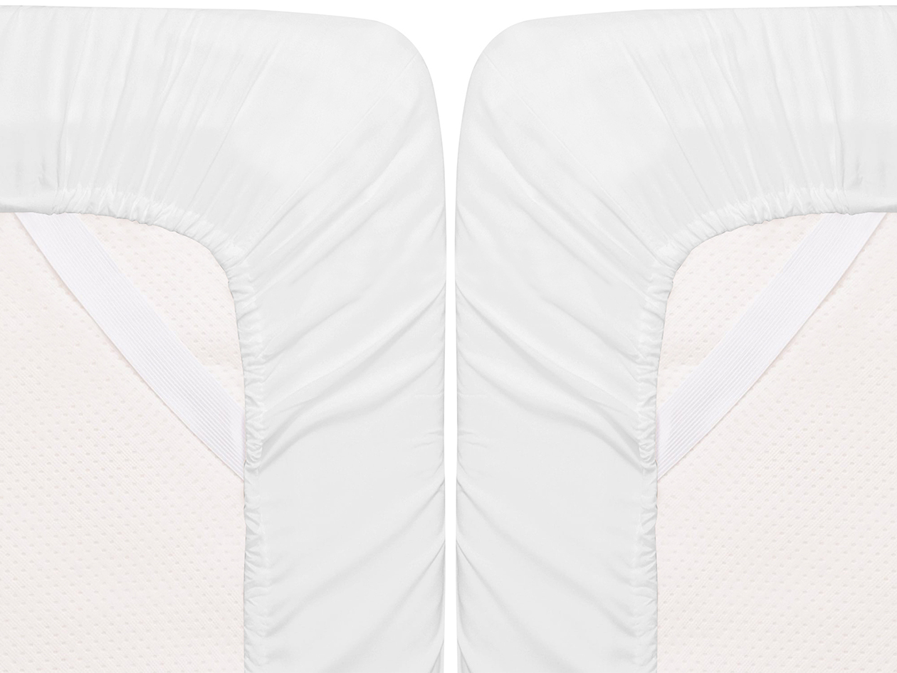 Super-Soft 1800 Series Bamboo Blend 6-Piece Sheet Set (White/Full)