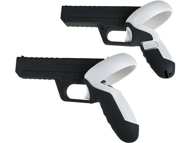 VR Game Gun Adapter Compatible for Oculus Quest 2 Controller