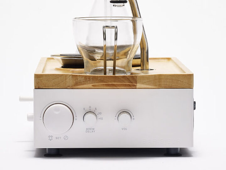 Smart Tea & Coffee Alarm Clock - White 1 Pc