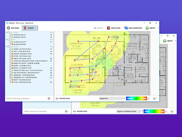 NetSpot Home Wi-Fi Analyzer: Lifetime Upgrades (Windows)