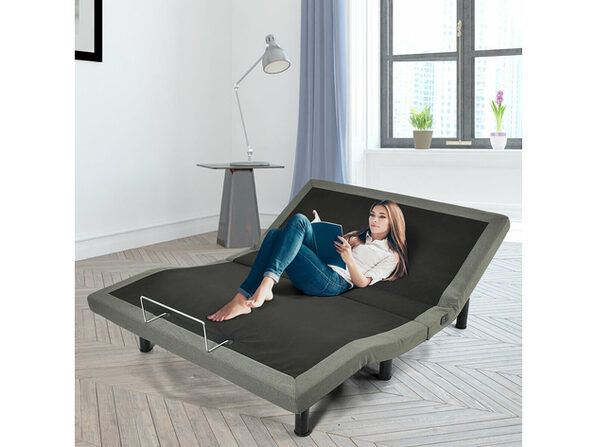 costway adjustable massage bed base