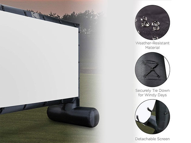 Kodak 12 Foot Inflatable Outdoor Projector Screen