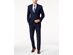 Marc New York Men's  Modern-Fit Stretch Navy Plaid Suit Size 38 Short 31x30