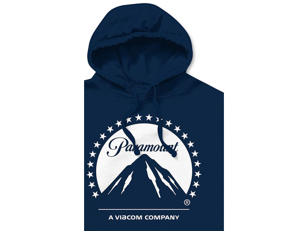 Paramount Logo Men's Hoodie Navy Size Extra Large