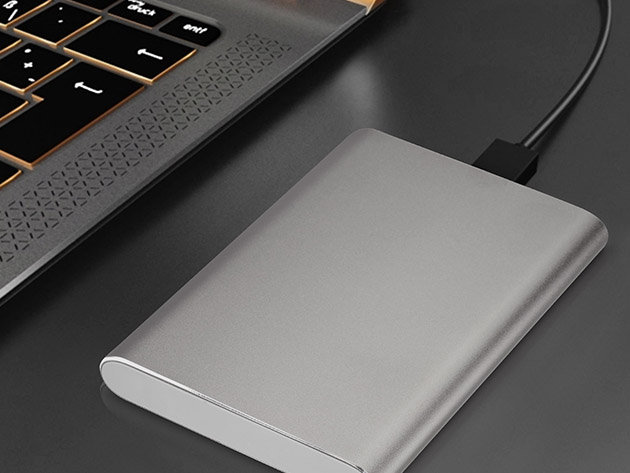 500GB Ultra-Slim Portable External Hard Drive