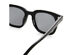 The East Sunglasses Shiny Black / Polarized Smoke