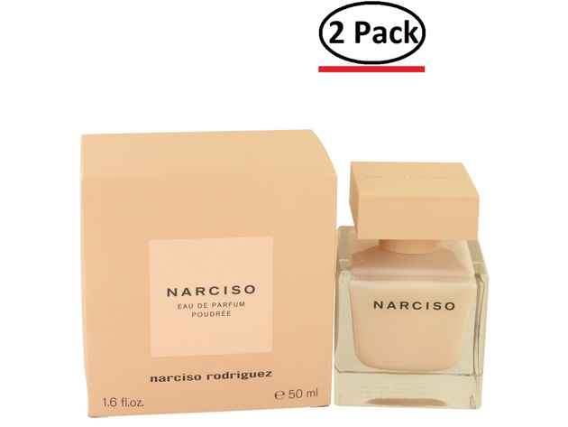 Narciso Poudree by Narciso Rodriguez Eau De Parfum Spray 1.6 oz for Women (Package of 2)