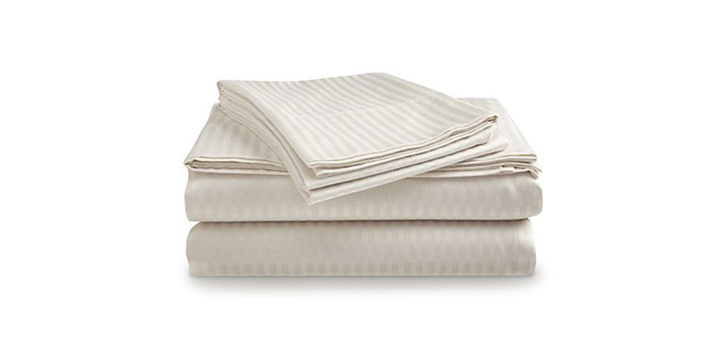 Comfort Linen Ultra Soft 1800 Series Bamboo-Blend Sheets: 4-Piece Set (Beige)