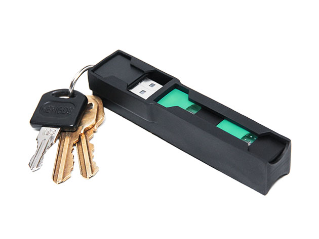 Happy Vaper Silicone Vape Keychain: 2-Pack