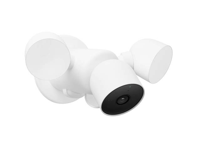 Google Nest CAMFLOODW Camera with Floodlight - White