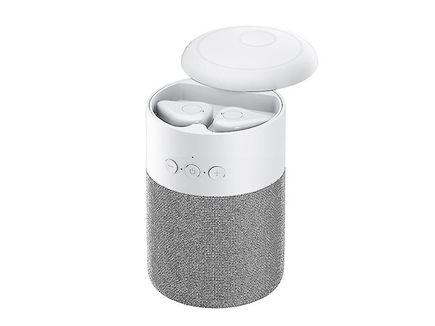 Pro Pair Wireless Earbuds & Speaker (White/2-Pack)