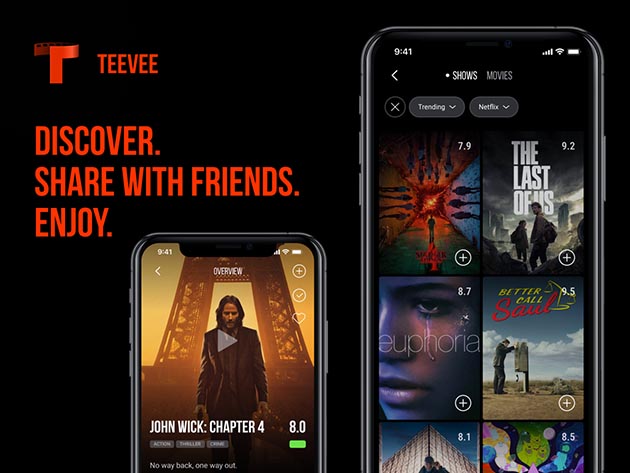 TeeVee Premium: Lifetime Subscription