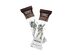 Orbit Coffee energy booster shots, coffee with maca root-Brewed in Italy, low calories & gluten Free - Mocha Flavor (6 Packs - 0.85 FL Oz/25 mL)