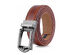 Rounded Classic LINXX Ratchet Belt – Burnt Umber (38" to 54" Waist)