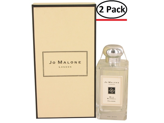 Jo Malone Wild Bluebell by Jo Malone Cologne Spray (Unisex) 3.4 oz for Women (Package of 2)