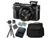 Canon PowerShot G7 X Mark II Digital Camera + 64GB 4K 1200X SDXC Card, Black- (Refurbished, Open Retail Box)