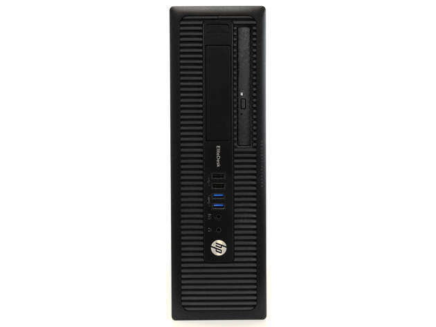 HP EliteDesk 800 G1 Desktop Computer PC, 3.20 GHz Intel i5 Quad Core Gen 4, 16GB DDR3 RAM, 2TB SATA Hard Drive, Windows 10 Home 64 bit, BRAND NEW 24” Screen (Renewed)