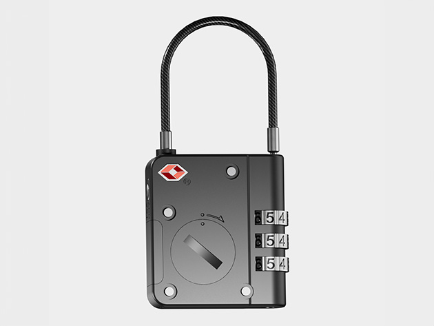 SmartLock: TSA-Approved Travel Lock with Apple Find My App Integration (2-Pack)