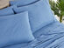 Bamboo 2000 Count 6-Piece Sheet Set with SnugGrip (Blue//Twin XL)