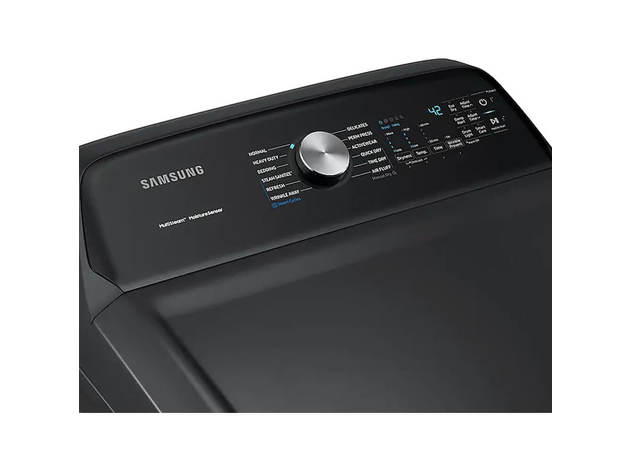 Samsung DVE50R5400V 7.4 cu. ft. Black Electric Dryer with Steam Sanitize+