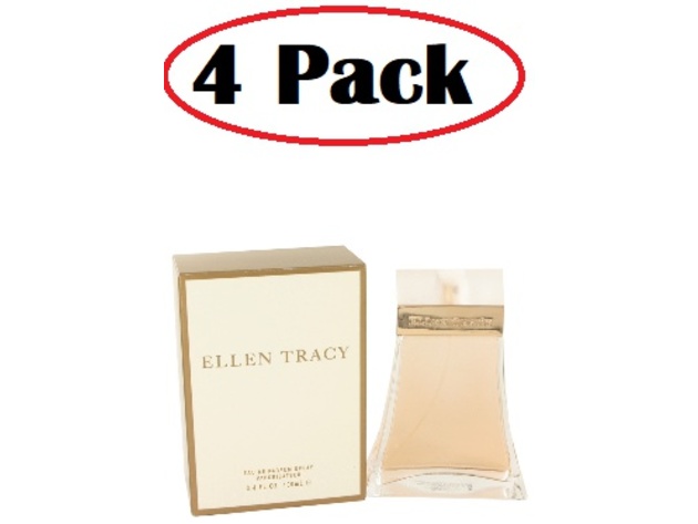 4 Pack of ELLEN TRACY by Ellen Tracy Eau De Parfum Spray 3.4 oz