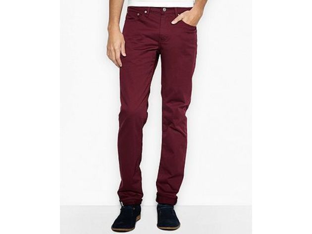 Levi's Men's 511 Slim Fit Commuter Jeans Red Size 30X32 | StackSocial