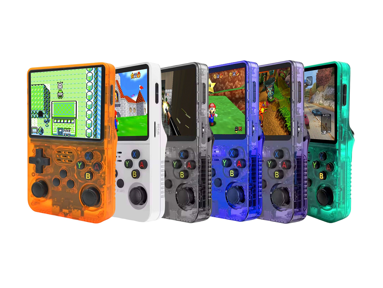 Retropian Color Retro Handheld Gaming Console (Purple)