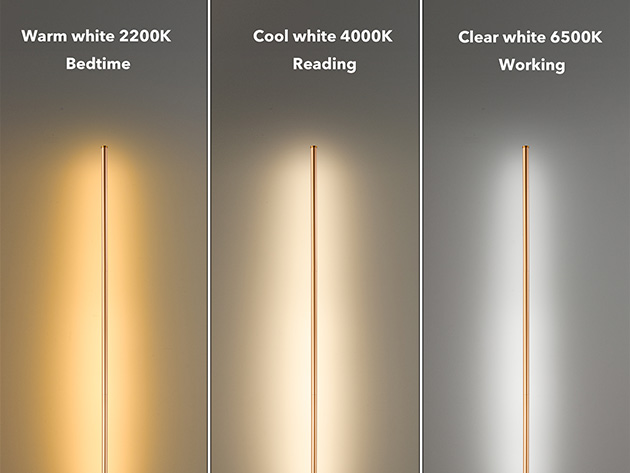 Minimalist LED Corner Floor Lamp (Gold/2-Pack)