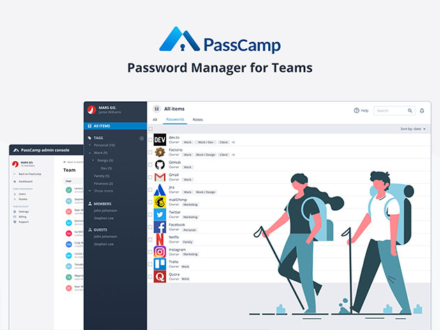 PassCamp Password Manager: 1-Yr Subscription