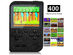 Handheld Game Console with 400 Built-In Games & Controller Red