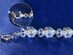 Aurora Borealis Cubed Stretch Bracelet with Swarovski Crystals