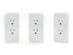 Switchmate Power: Dual Smart Power Outlet with 2 USB Ports (3-Pack)