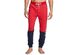 Tommy Hilfiger Men's Color Block Logo Joggers Red Size Extra Large
