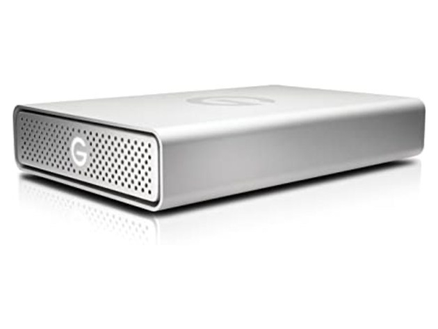 G-Technology 0G03594-1 G-DRIVE USB 3.0 Desktop External Hard Drive, 4TB - Silver (Used, Open Retail Box)