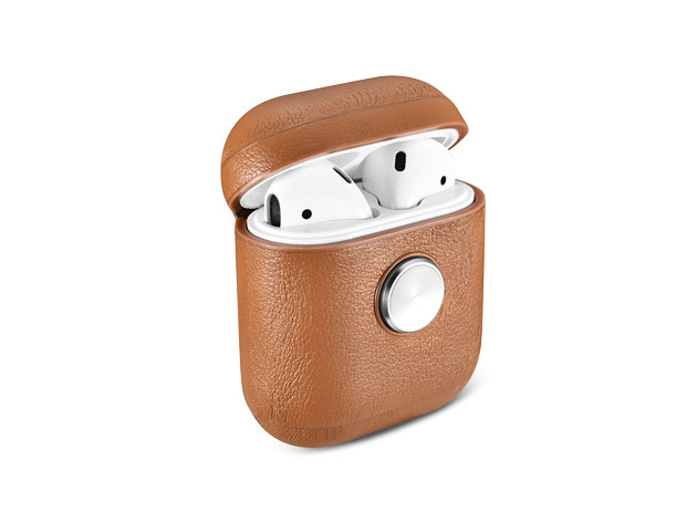 ZenPod Spinning Case for AirPods (Black/Silver) | StackSocial