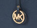 Michael Kors Leather Reversible Large Mae Tote (Navy)