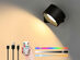 Magnetic LED Wall Sconce (RGB Colors/2-Pack)